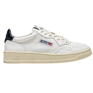 ［大人気！］AUTRY Women Sneakers ROLWSH02 Autry Medalist Low Bicolor Sneakers In White And Red Leather